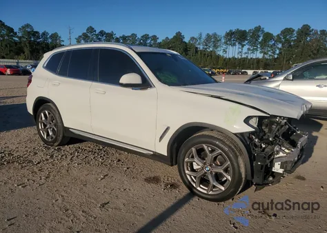 2021 BMW X3 Sdrive30I from USA, damaged, VIN 5UXTY3C00M9F98676